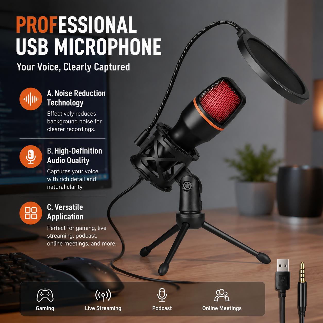 Professionele gaming USB cardi - Photography Lighting Uk recensie en prijs