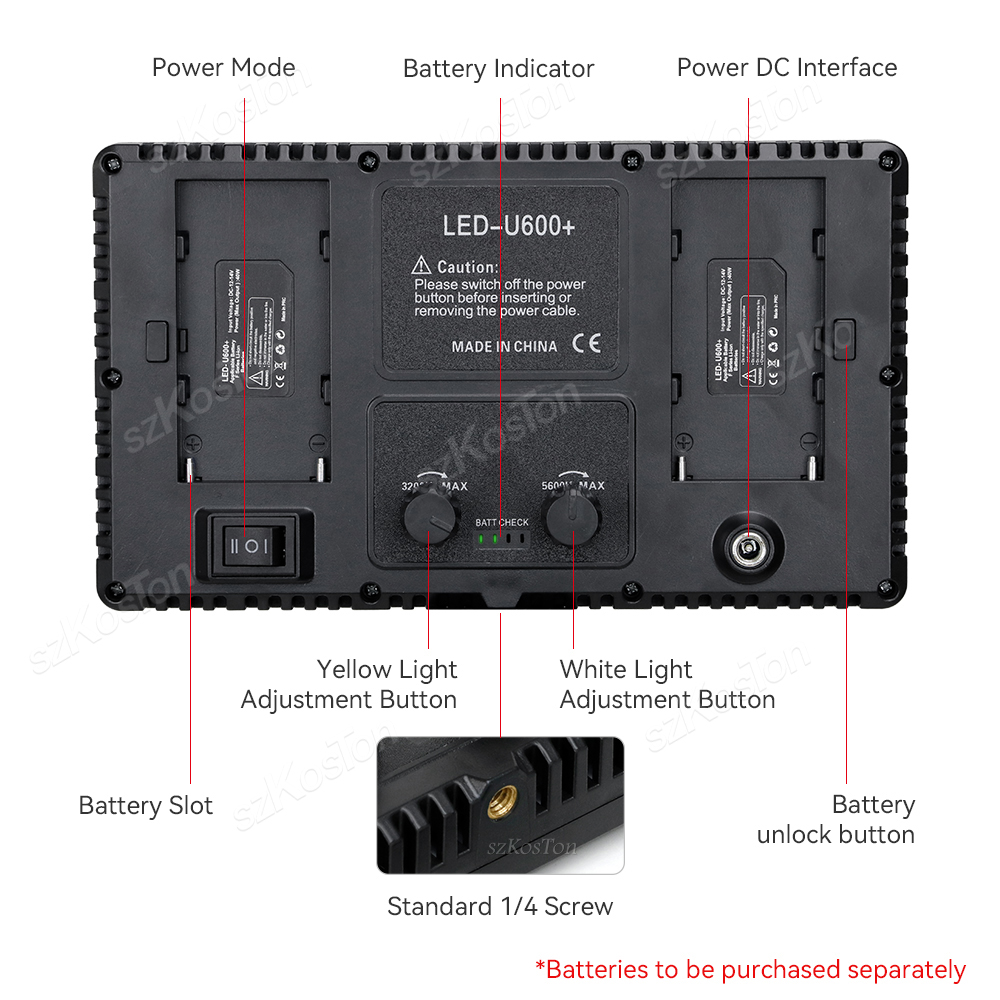 Rgb Fotografie Video Led Vul L - Photography Lighting Uk recensie en prijs