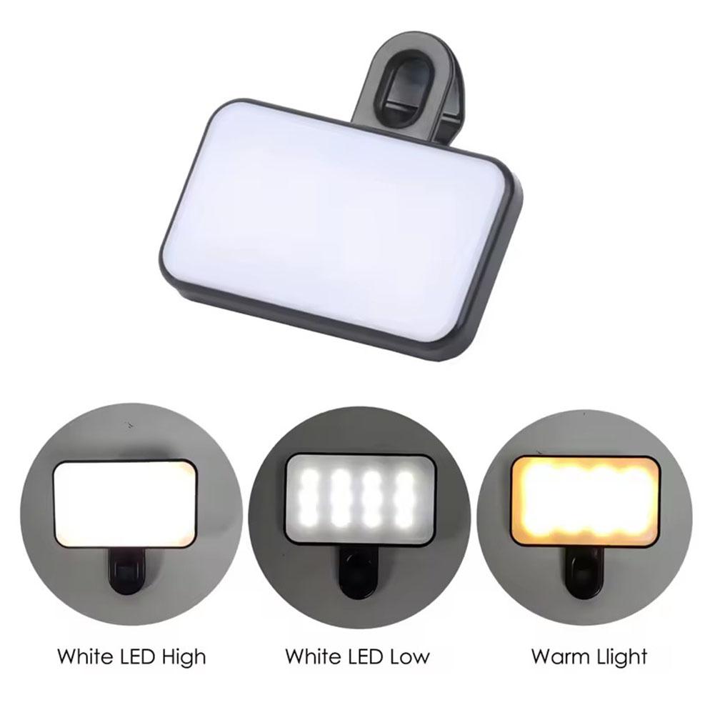 Mini LED Selfie Light 3-kleurm - Photography Lighting Color recensie en prijs