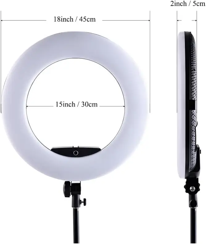 FD480 Ringlamp 18 Inch LED Rin - Led Ring Light 18 recensie en prijs