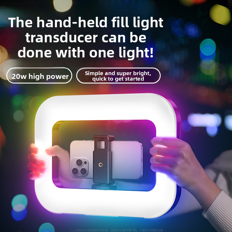 2025 Nieuwe Handheld Ringlamp  - Photography Lighting Diy recensie en prijs