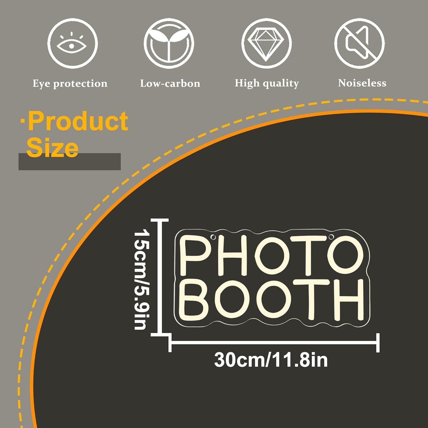 Photo Booth Neonbord Dimbaar B - Photography Lighting Wedding Reception recensie en prijs